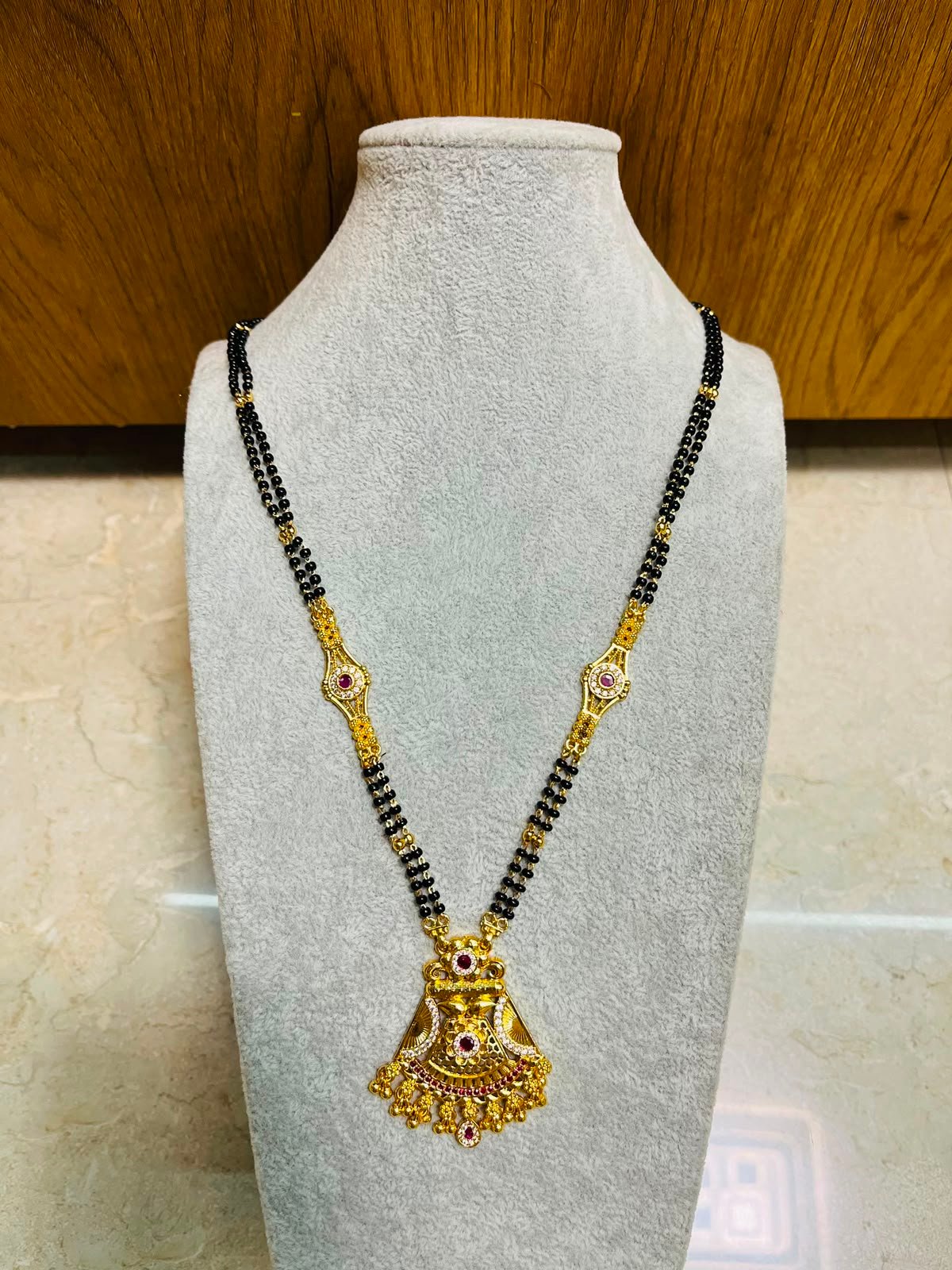 Gold plated polish guaranty Mangal sutra